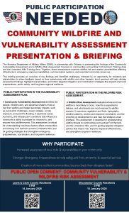 Public Participation Flyer with QRCode link to Microsoft TEAMS meeting.